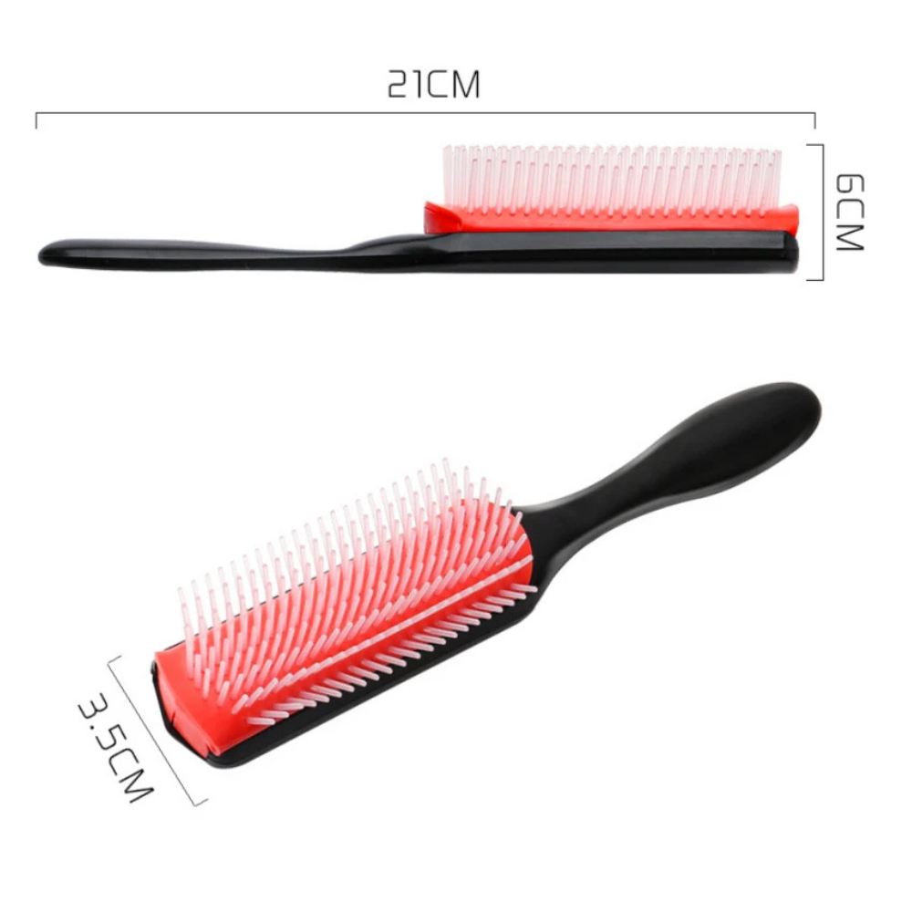 Cepillo Ritual de Rizos –  9 Filas para Cabello Rizado