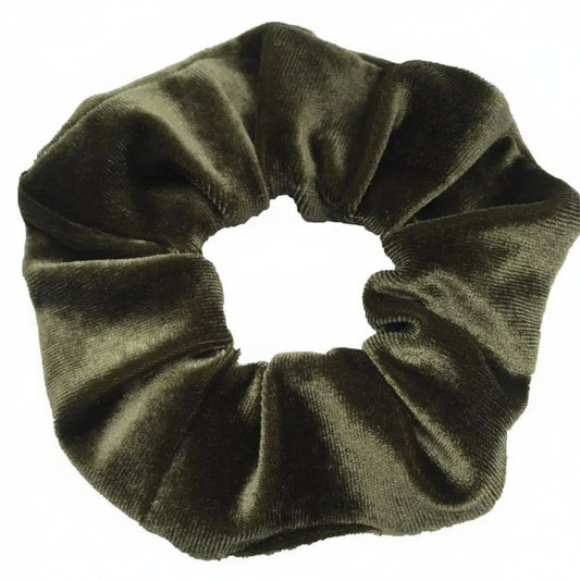 Pack de 6 Scrunchies de Terciopelo – Estampado Leopardo y Colores Neón