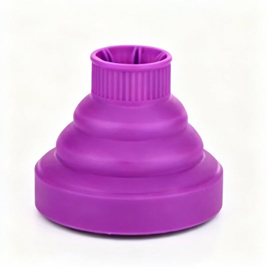Difusor de cachos dobrável de silicone™ | Leve, compacto e perfeito para viagens