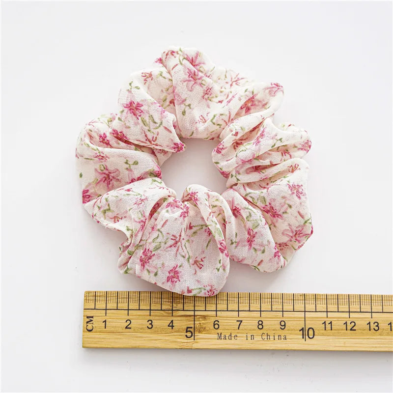 Scrunchies de Gasa Suave – Cintas Elásticas Hechas a Mano | Moda Primavera