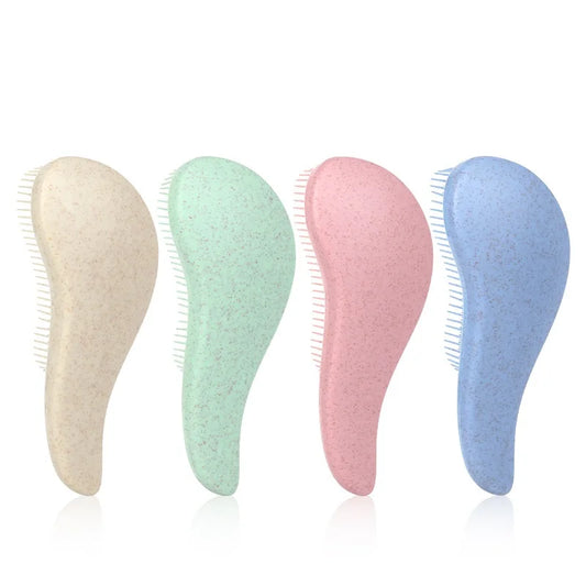 Escova Anti-Emaranhamento – Desembaraço suave e indolor para todos os tipos de cabelo.