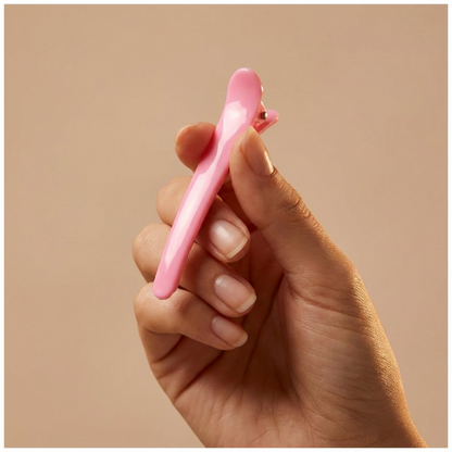 Pack de 10 Clips de Plástico Tipo Dientes de Pato | Pinzas Antideslizantes para Peinar y Sujetar Cabello Grueso