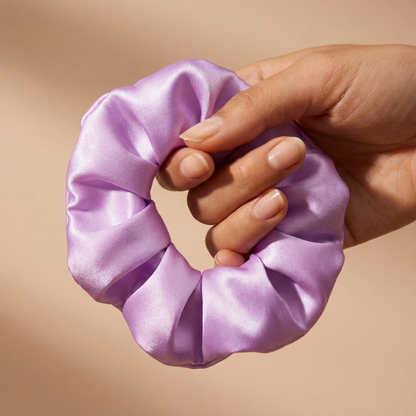 Scrunchies de Seda Luxe™ | Ligas Antifrizz y Suaves | Cuidado Capilar de Lujo