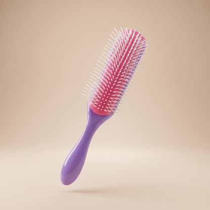 Cepillo Ritual de Rizos –  9 Filas para Cabello Rizado