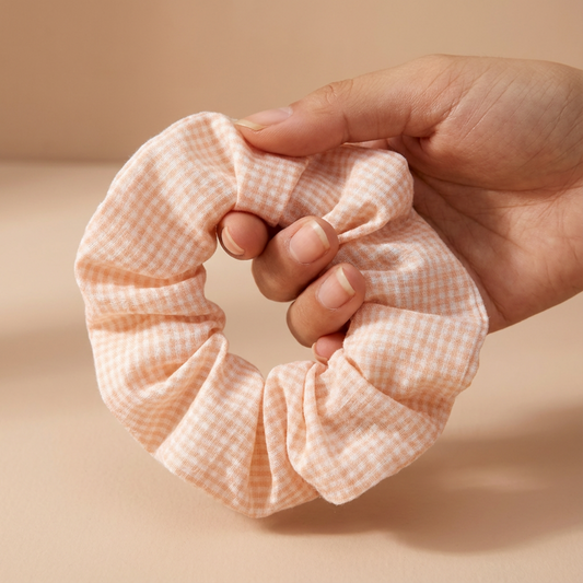 Set de 3 Scrunchies Estampados – Estilo Coreano para Peinados Elegantes