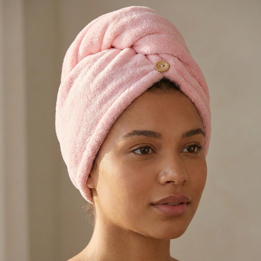 Kit Volume e Definição – Toalha de Microfibra + Difusor + Atomizador + Escova Volumizadora 360°