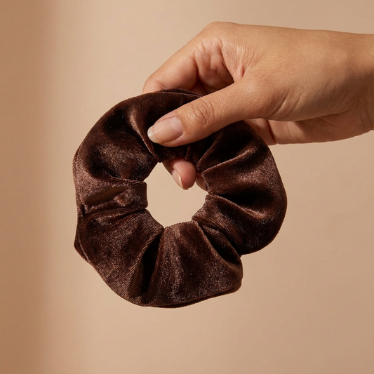 Pack de 6 Scrunchies de Terciopelo – Estampado Leopardo y Colores Neón