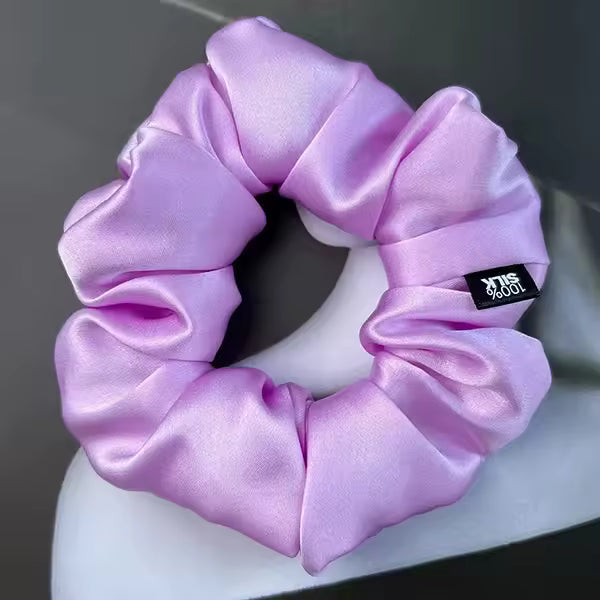 Scrunchies de Seda Luxe™ | Ligas Antifrizz y Suaves | Cuidado Capilar de Lujo